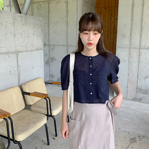 리텐퍼프 blouse (3color)