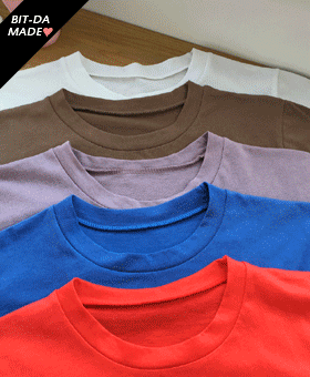 [made] color round basic t (5color)